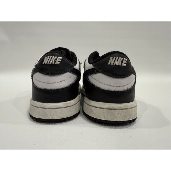 Nike Dunk Low “Panda” White Black CW1589-100 Baby / Toddler Size 9C - Picture 6 of 10